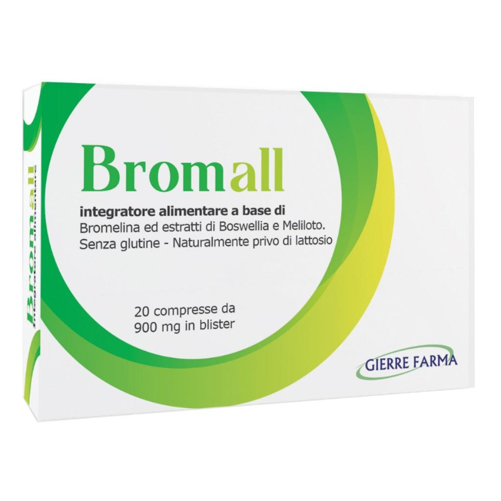 BROMALL 20 COMPRESSE