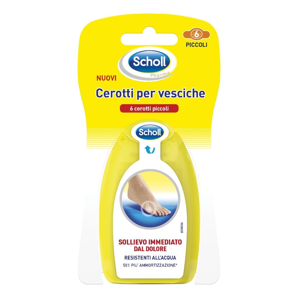 SCHOLL CEROTTI PER VESCICHE PICCOLI 6 PEZZI