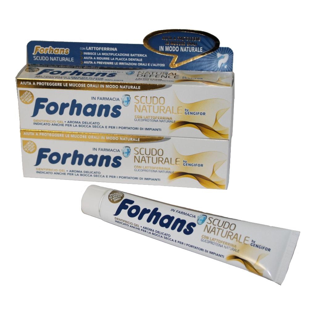 FORHANS DENTIFRICIO SCUDO NATURALE 75 ML