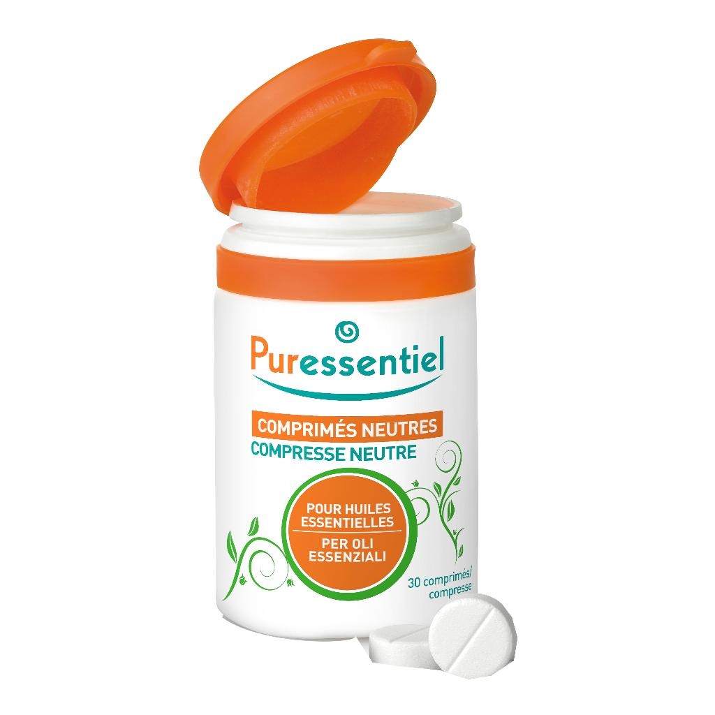 PURESSENTIEL COMPRESSE NEUTRE PER OLI ESSENZIALI 30 COMPRESSE