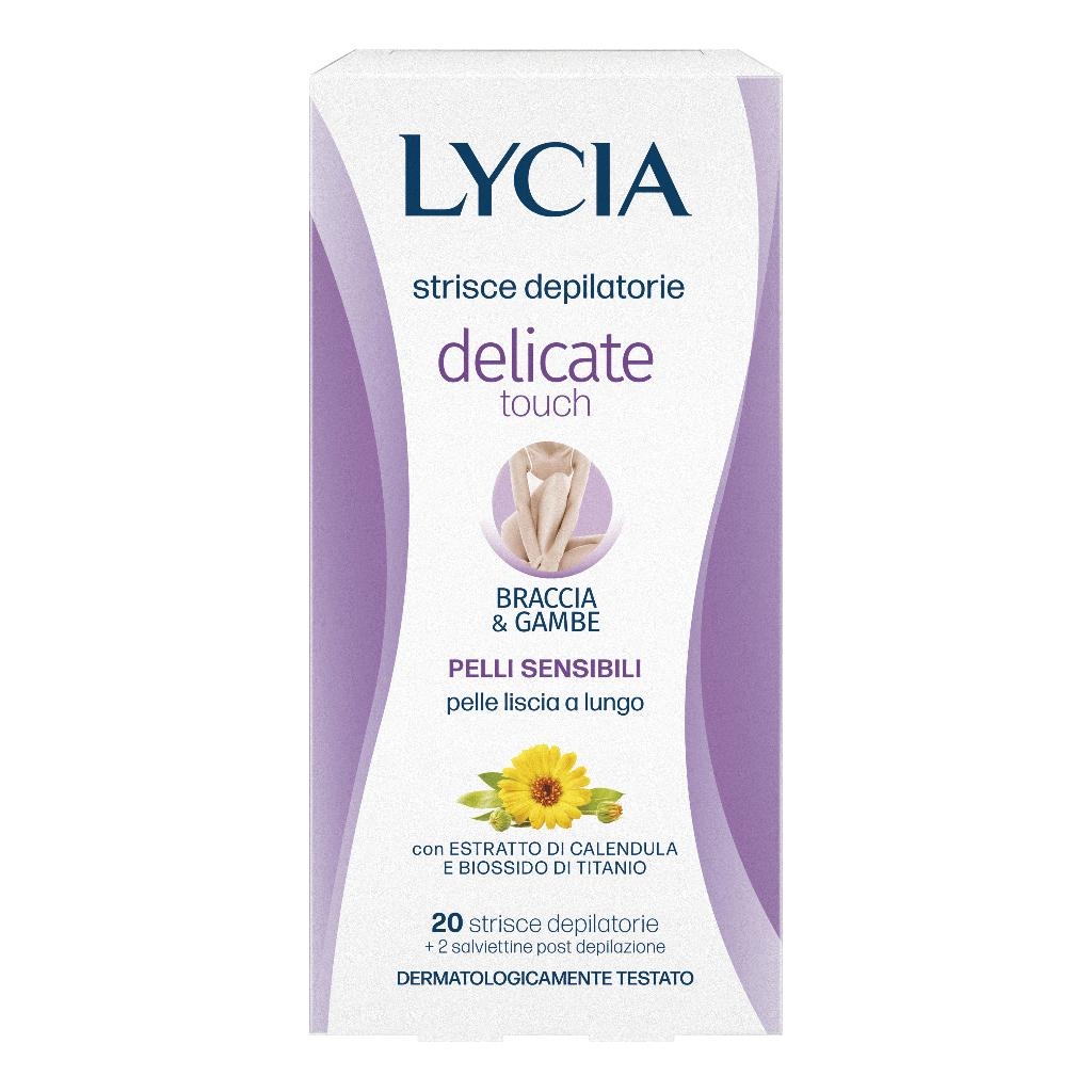 LYCIA 20 STRISCE BRACCIA/GAMBE PELLI DELICATE 12 PEZZI