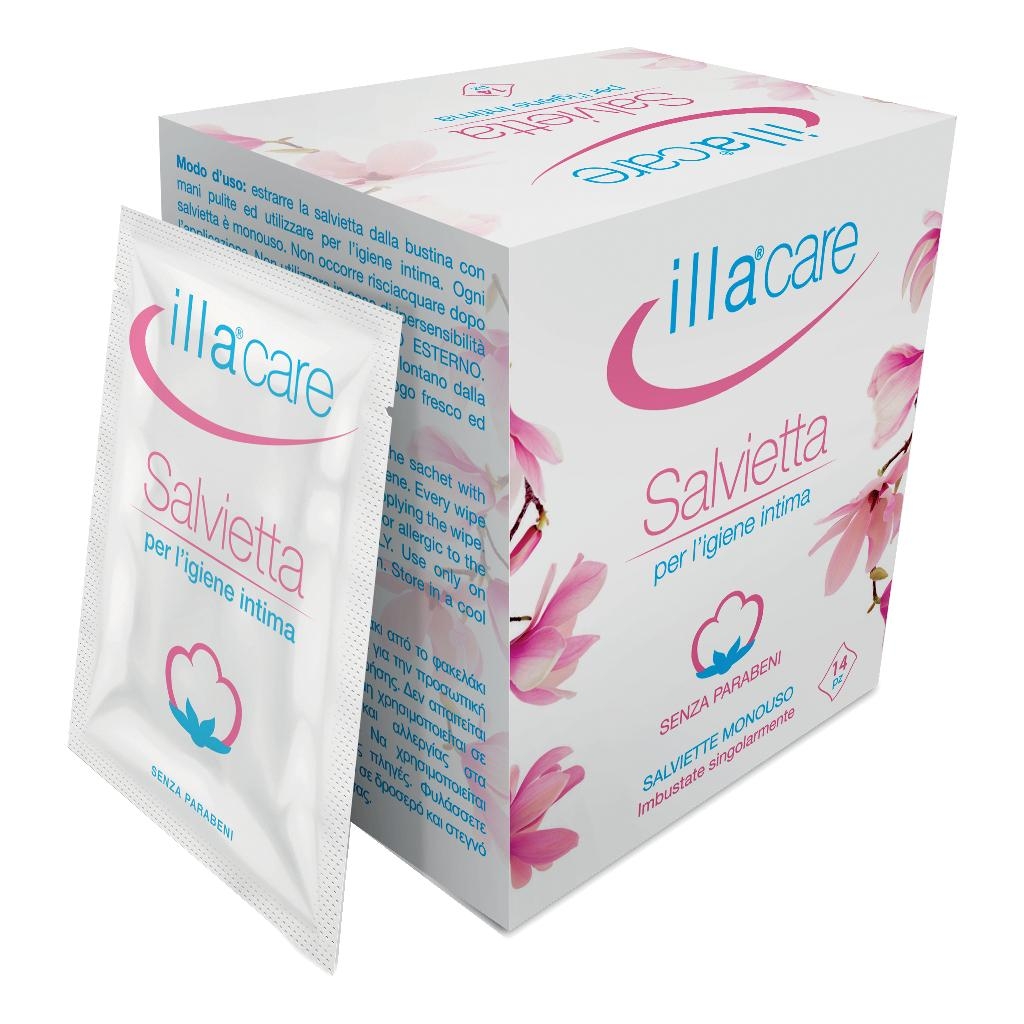 ILLA CARE SALVIETTA INTIMA 14 PEZZI