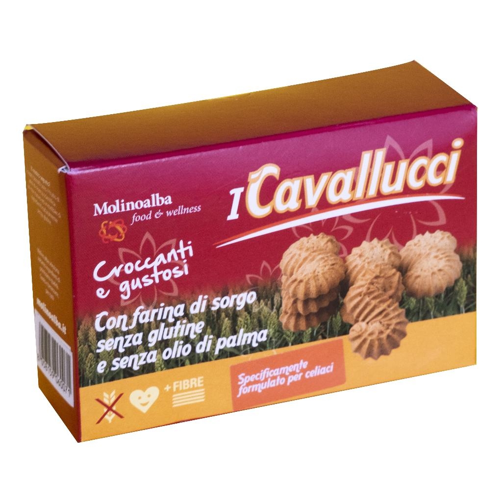 MOLINO ALBA I CAVALLUCCI BISCOTTI AL SORGO 30 G