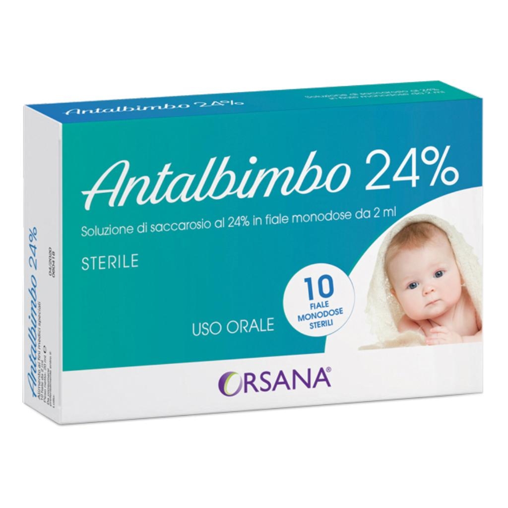 ANTALBIMBO 24% STERILE 10 FIALE MONODOSE 2 ML