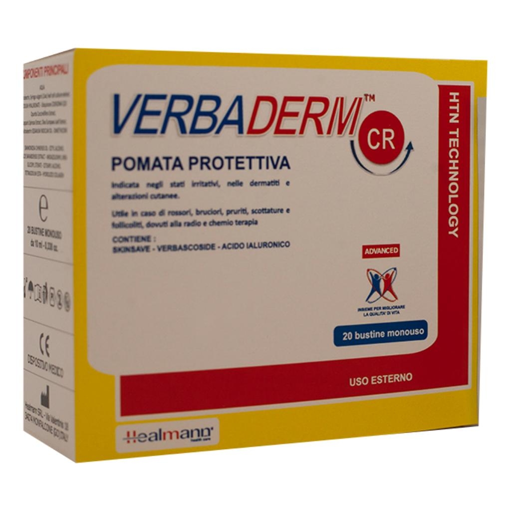 VERBADERM CREMA POMATA PROTETTIVA 20 BUSTINE MONOUSO