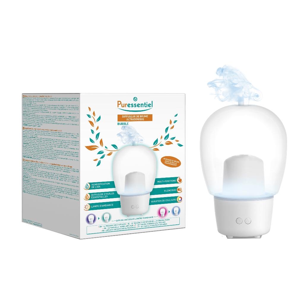 PURESSENTIEL DIFFUSORE BUBBLE ULTRASUONI PLASTICA