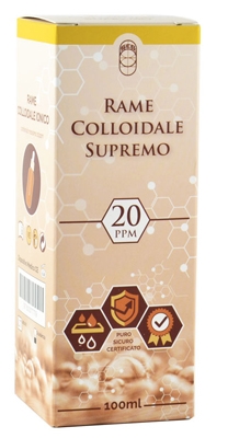 RAME COLLOIDALE SUPREMO 20PPM 100 ML