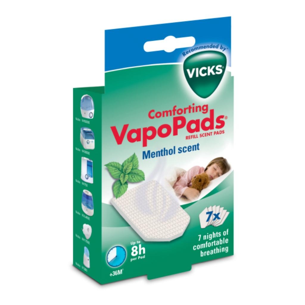 VICKS VAPOPADS MENTHOL SCENT 7 PEZZI