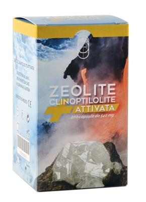 ZEOLITE CLINOPTILOLITE ATTIVATA SUPREMA 200 CAPSULE 540 MG 108 G