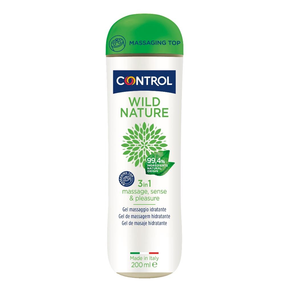 CONTROL WILD NATURE MASSAGE GEL MASSAGGIO 3 IN 1 200 ML