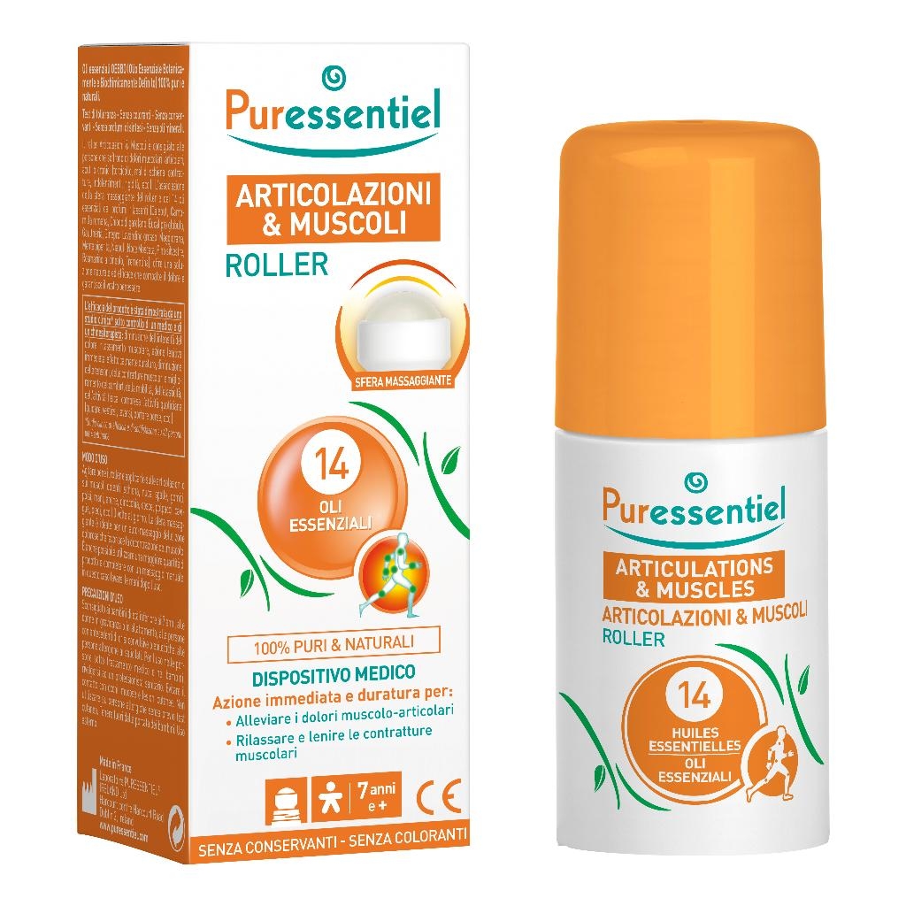 PURESSENTIEL ROLLER ARTICOLAZIONI MUSCOLI 75 ML