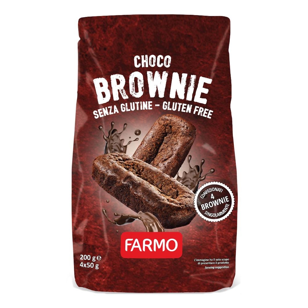 FARMO CHOCO BROWNIE 4 X 50 G