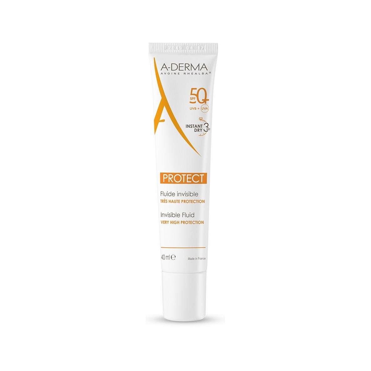ADERMA A-D PROTECT FLUIDO INVISIBILE 50+ 40 ML