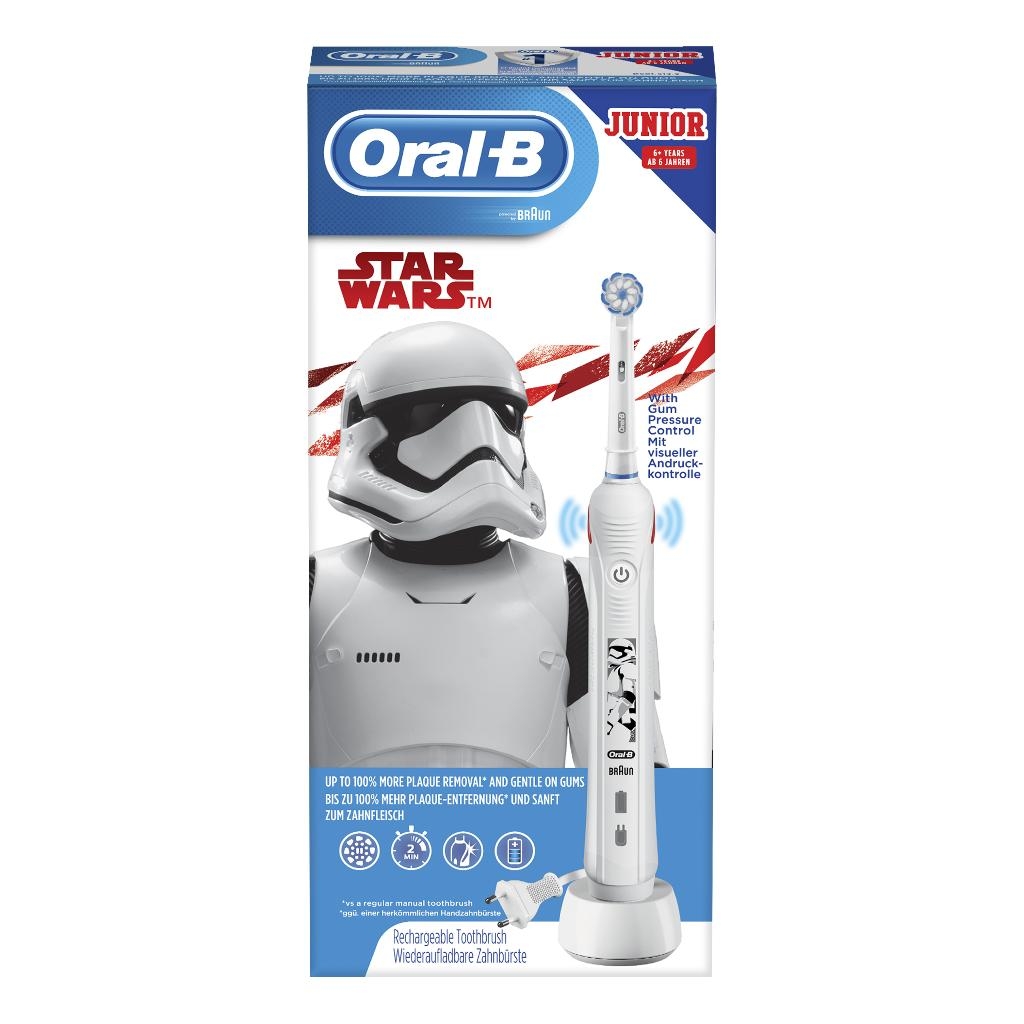 ORALB JUNIOR STAR WARS SPAZZOLINO MANUALE 6-12 YEARS