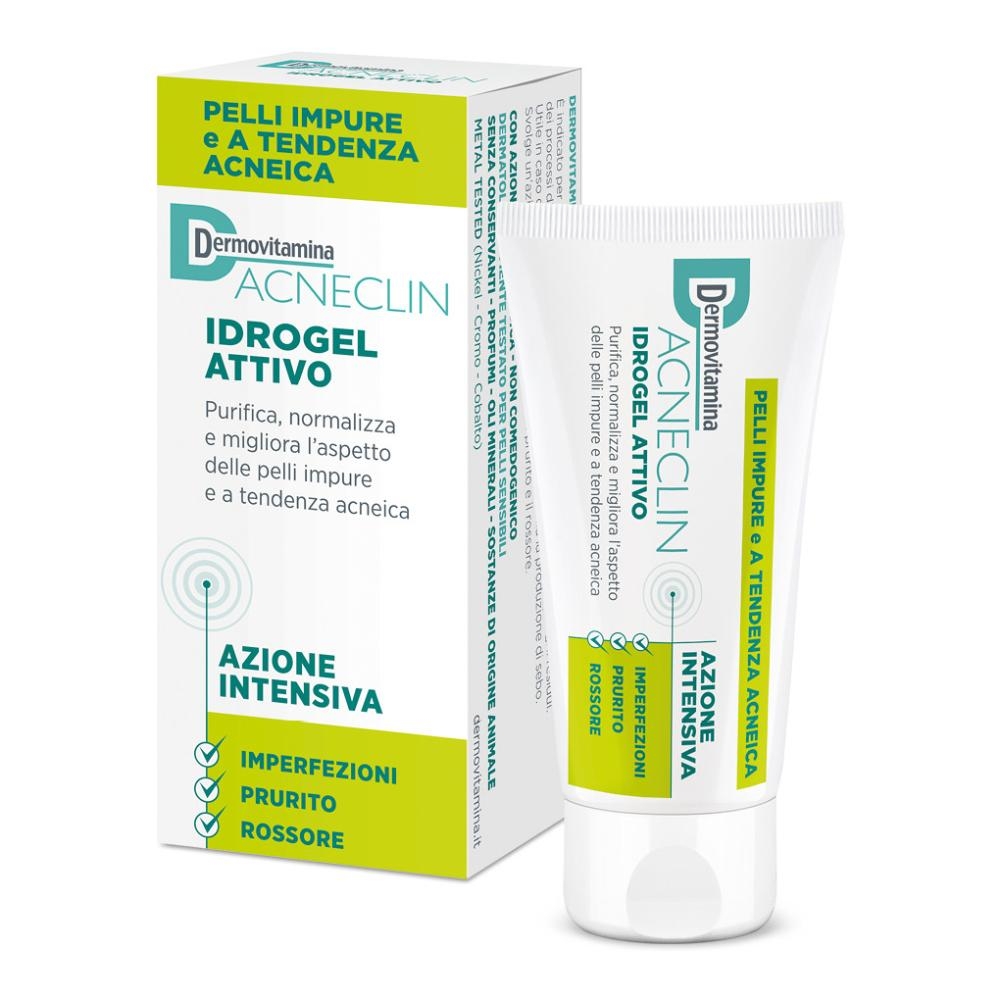 DERMOVITAMINA ACNECLIN IDROGEL ATTIVO AZIONE INTENSIVA 40 ML