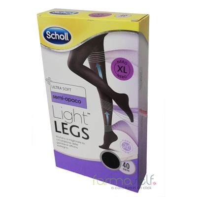 SCHOLL COLLANT LIGHT LEGS 40 DENARI NERO XL 1 PAIO