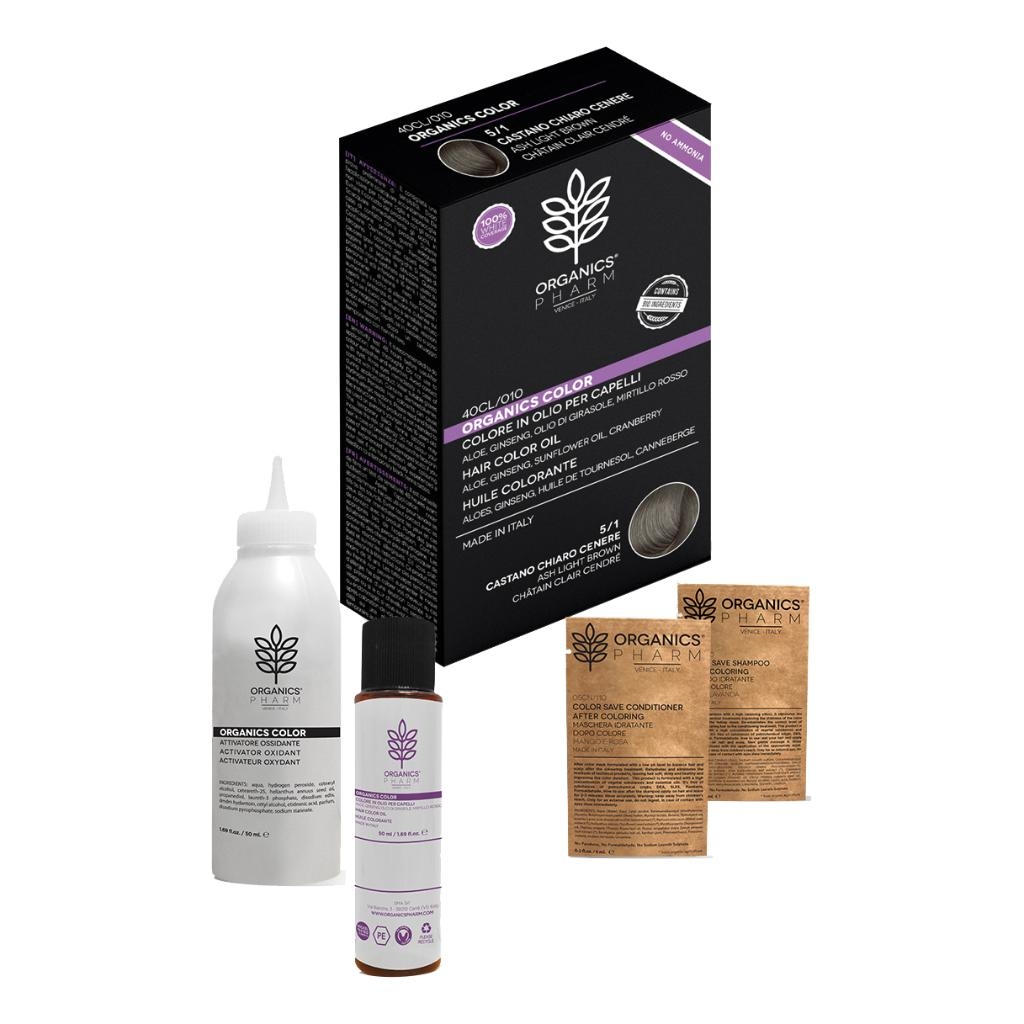 ORGANICS PHARM ORGANICS COLOR 5/1 CASTANO CHIARO CENERE