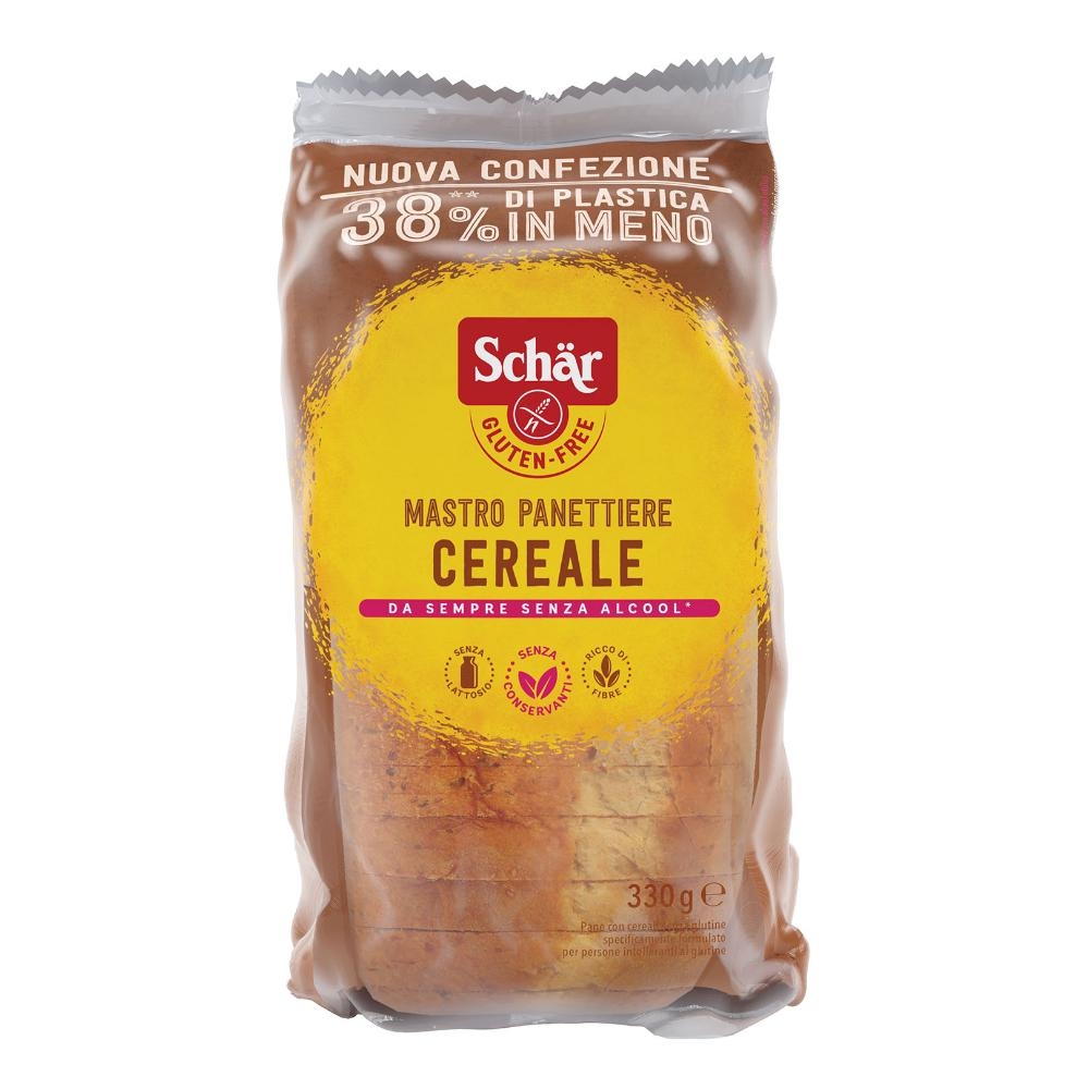SCHAR CEREALE DEL MASTRO PANETTIERE PANE CON CEREALI SENZA LATTOSIO 330 G