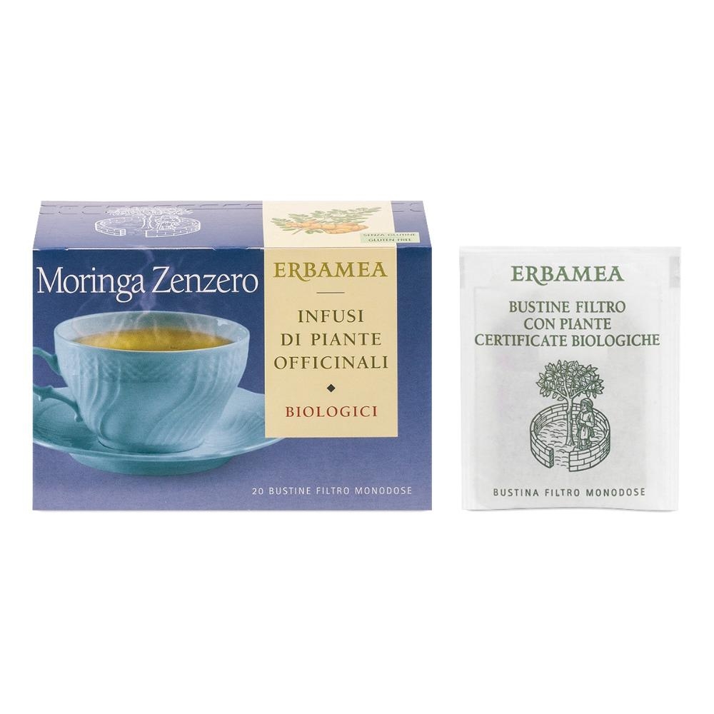 MORINGA ZENZERO BIOLOGICO 20 BUSTINE