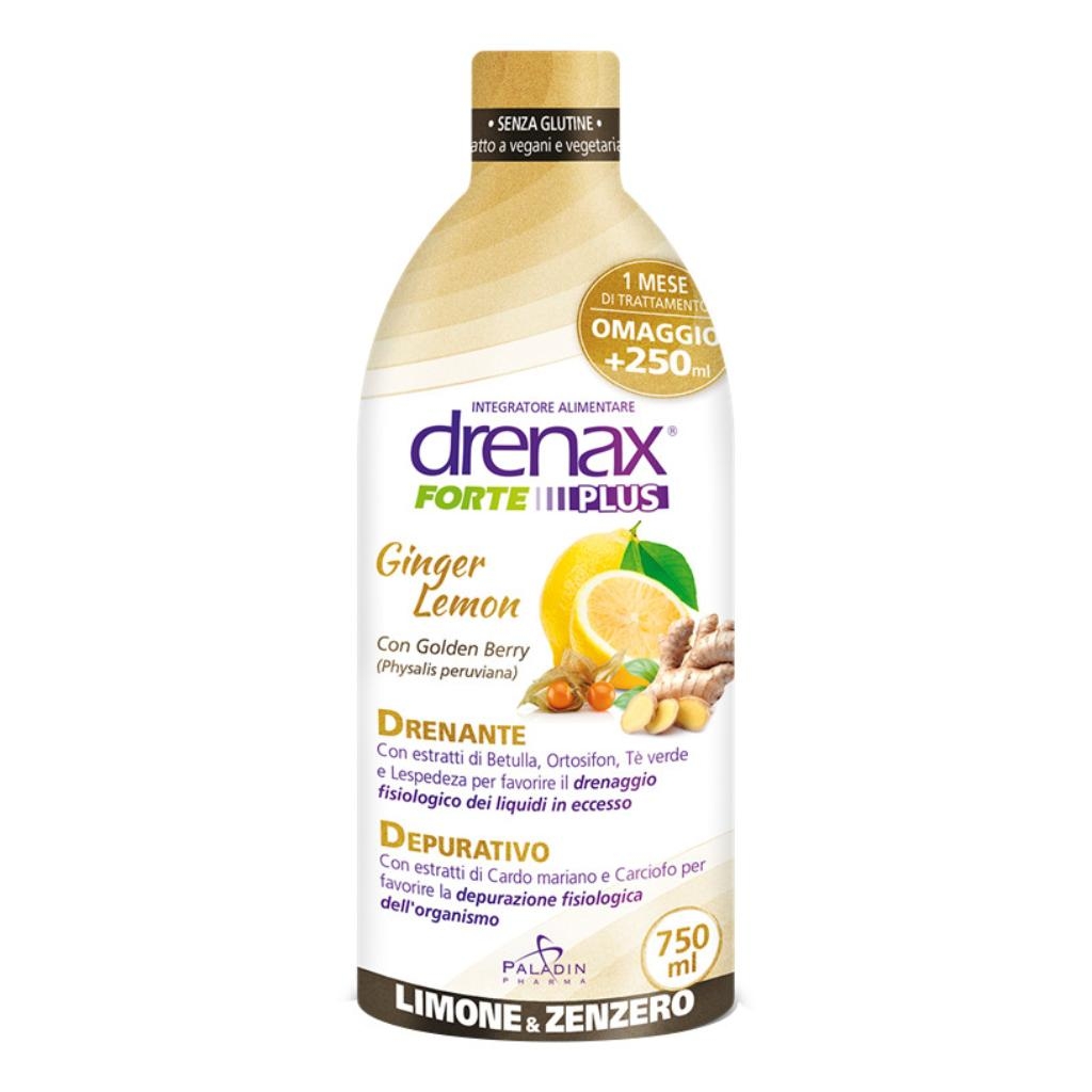 DRENAX FORTE PLUS GINGER LEMON 750 ML