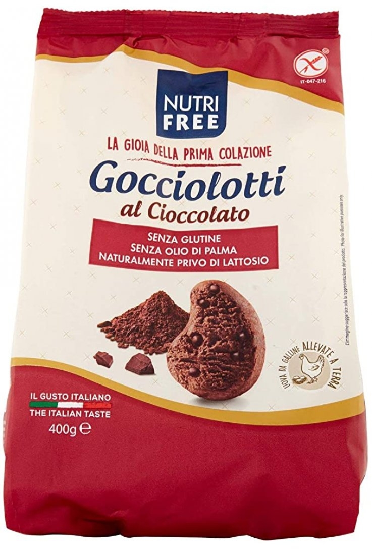 NUTRIFREE GOCCEFROLLA GOLOSITA' AL CACAO 400 G