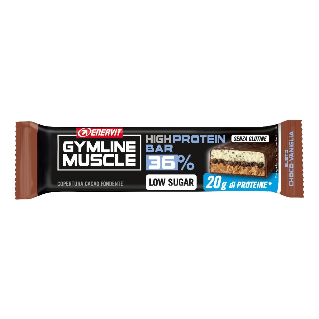 GYMLINE 20 G PROTEINBAR CHOCO/VANIGLIA 55 G