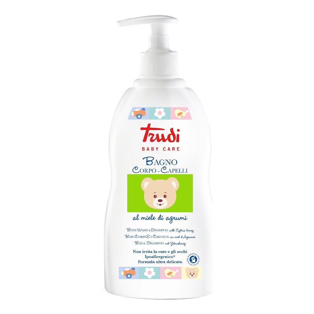 TRUDI BABY CARE BAGNO CORPO/CAPELLI 500 ML