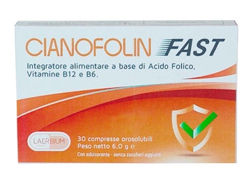CIANOFOLIN FAST 30 COMPRESSE SUBLINGUALE