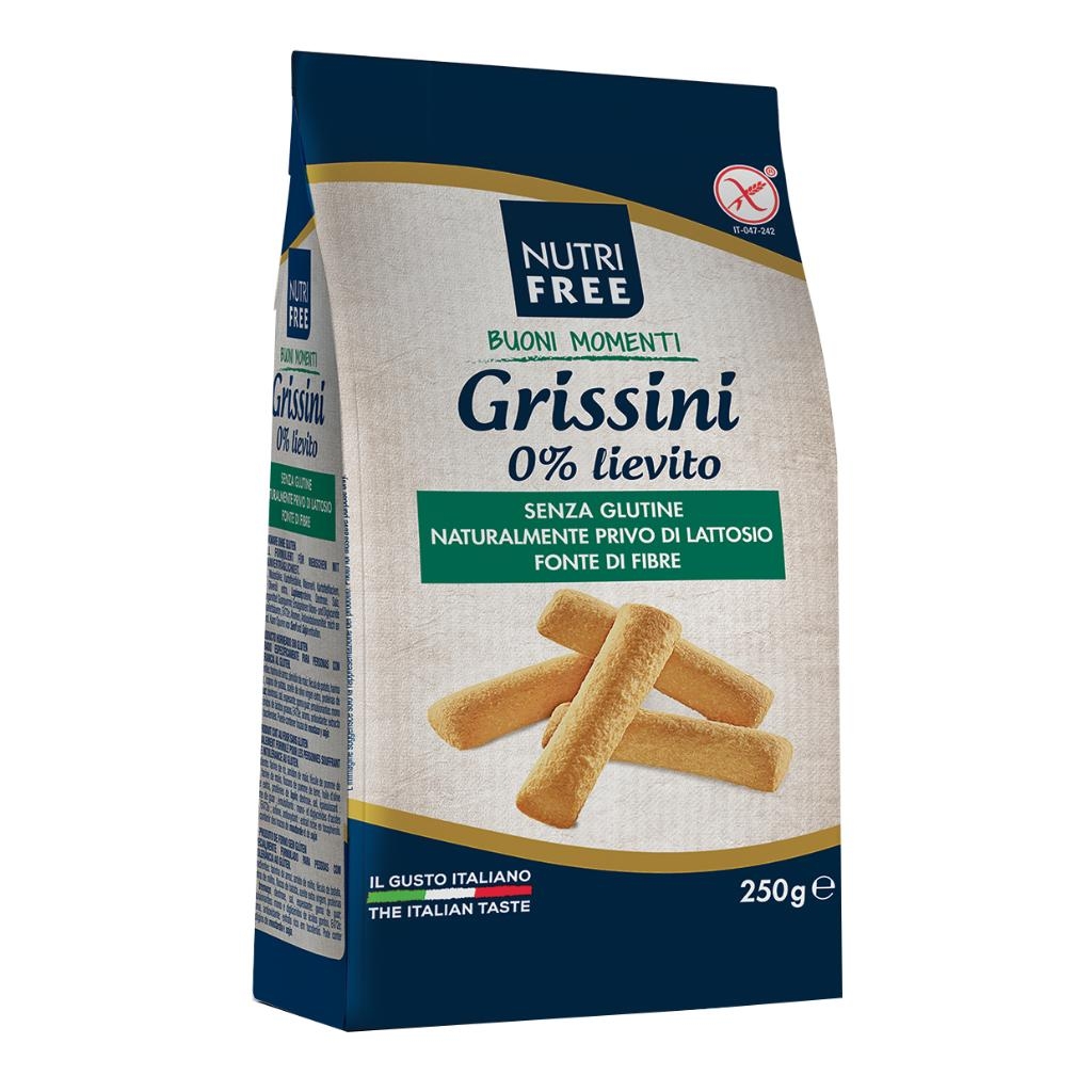 NUTRIFREE GRISSINI 0% LIEVITO 250 G