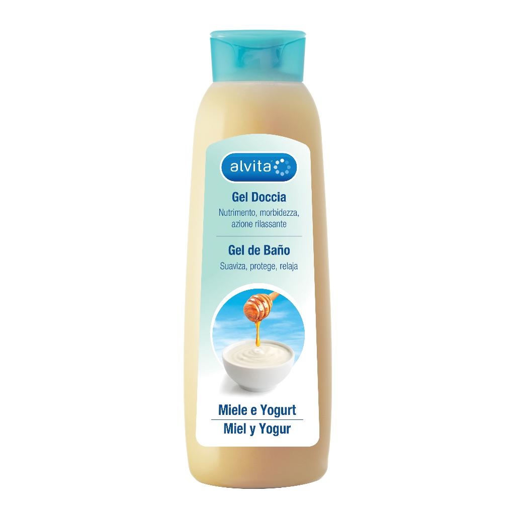 ALVITA GEL DOCCIA MIELE/YOGURT 300 ML