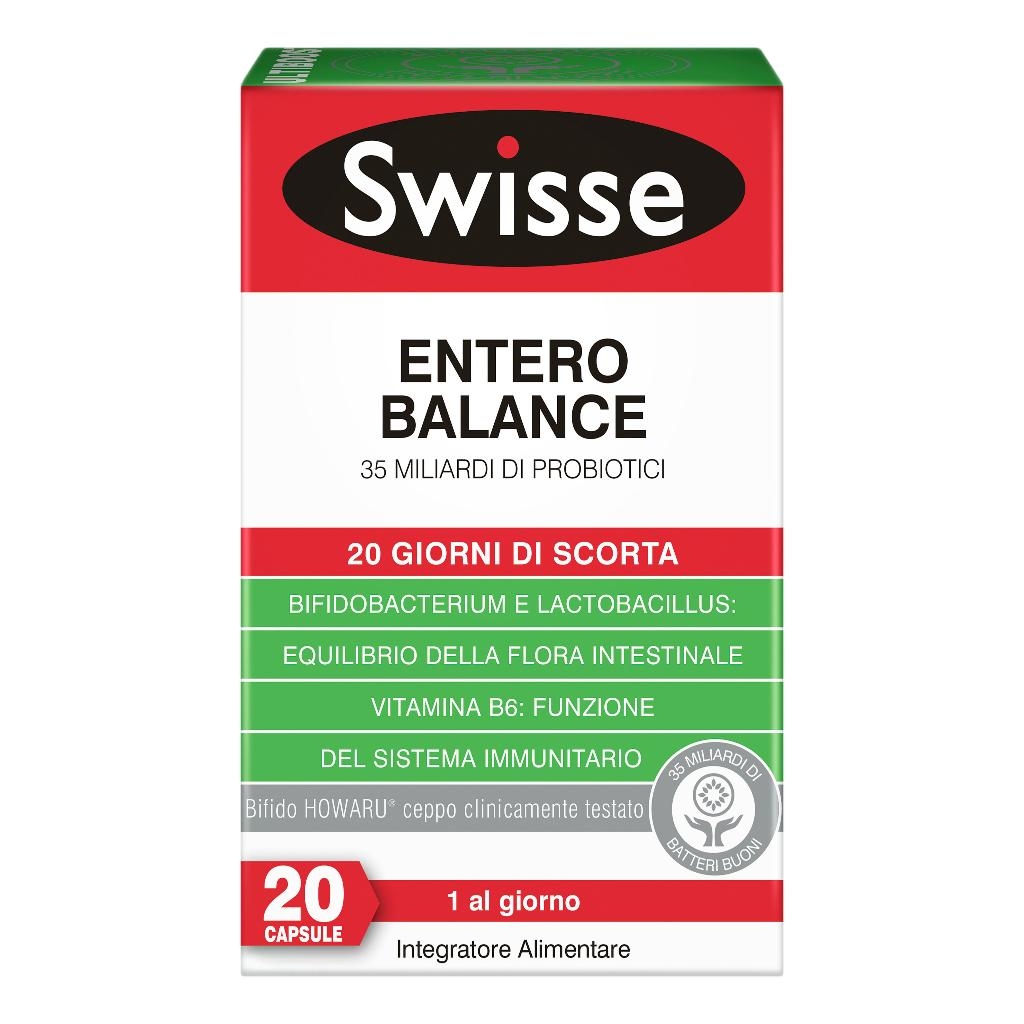 SWISSE ULTIBOOST ENTERO BALANCE 20 CAPSULE