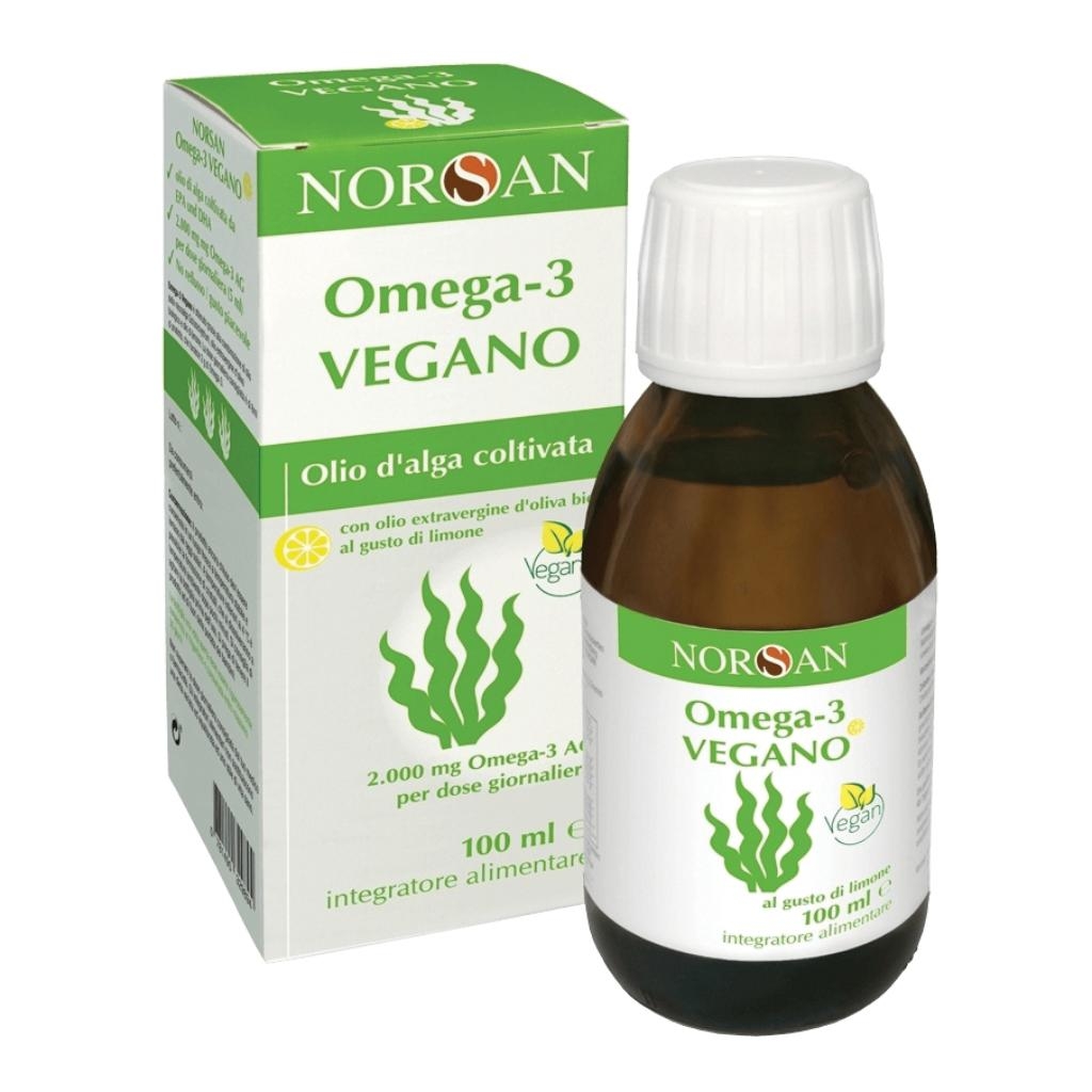 NORSAN OMEGA 3 VEGANO 100 ML AL GUSTO DI LIMONE