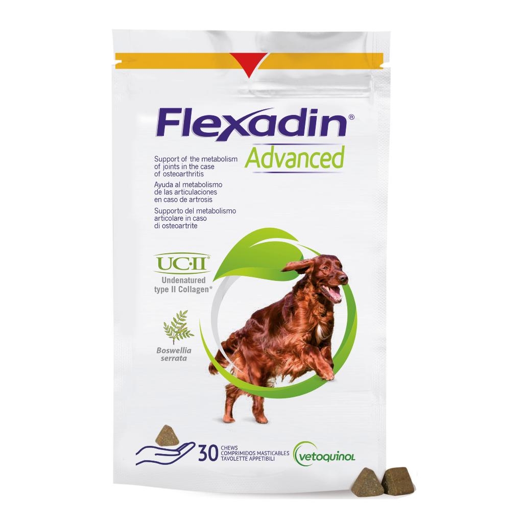 FLEXADIN ADVANCED CANE TUTTE LE TAGLIE 30 TAVOLETTE APPETIBILI