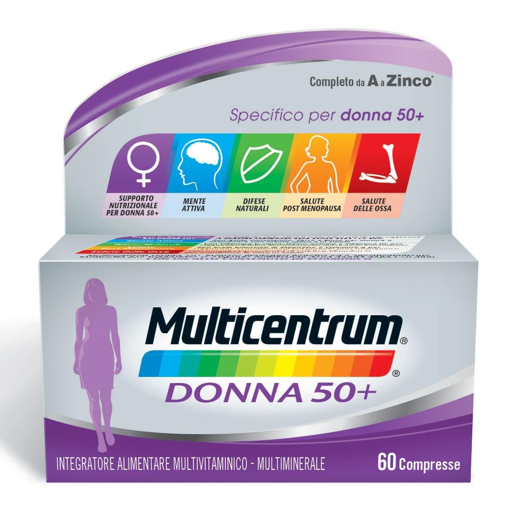 MULTICENTRUM DONNA 50+ 60 COMPRESSE