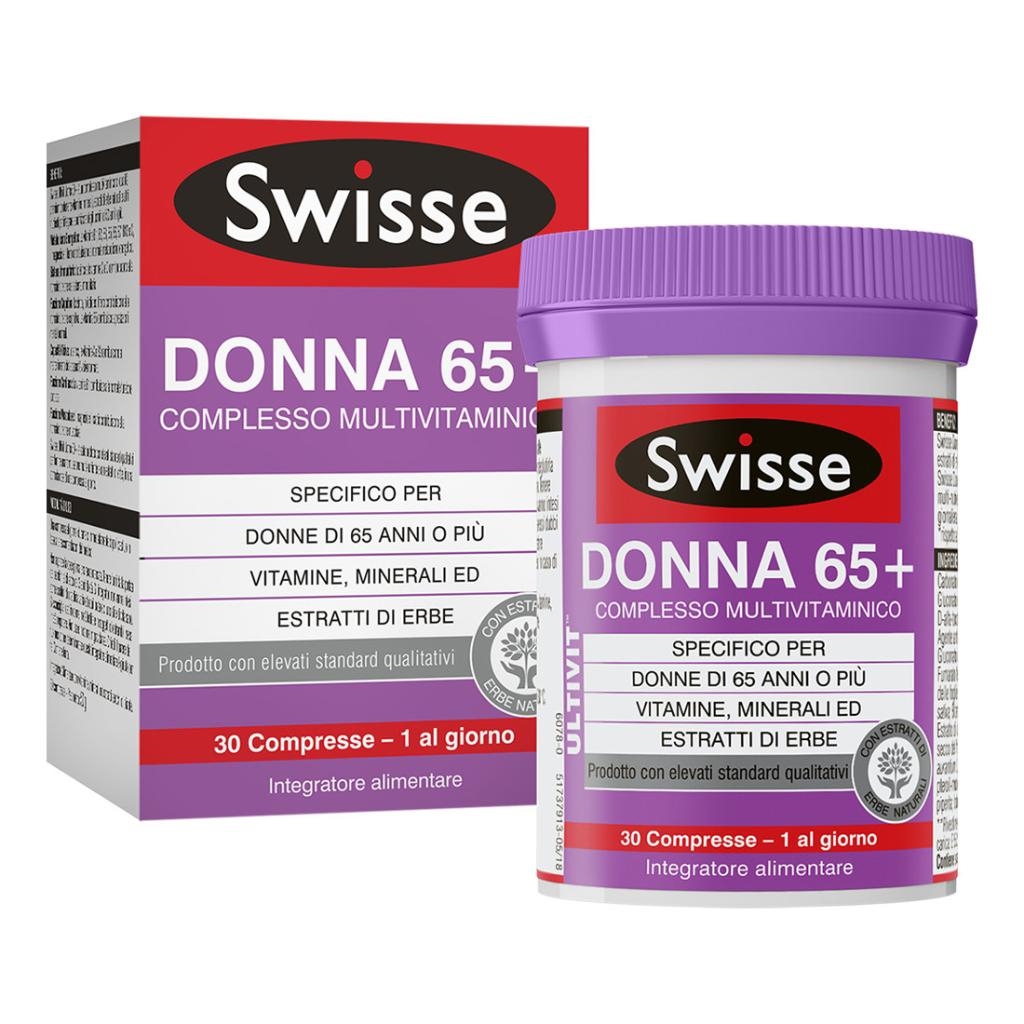 SWISSE DONNA 65+ COMPLESSO MULTIVITAMINICO 30 COMPRESSE