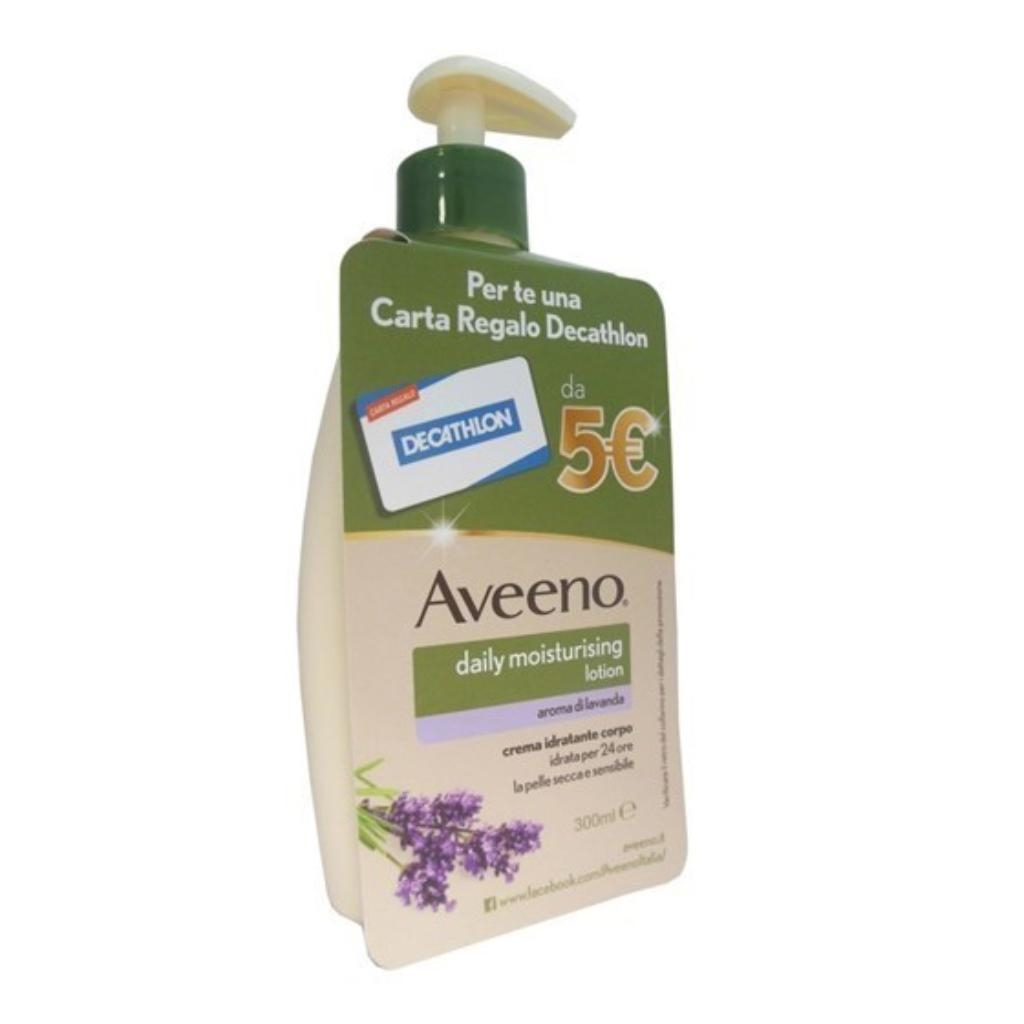 AVEENO CREMA IDRATANTE CORPO LAVANDA PUMP 300 ML PROMO