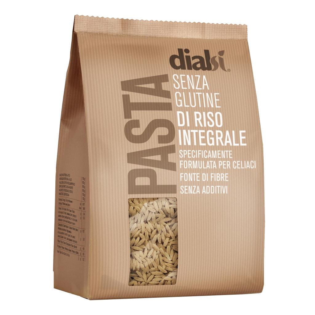 DIALSI' PASTA RISO GREZZO INTEGRALE RISONI 45 400 G