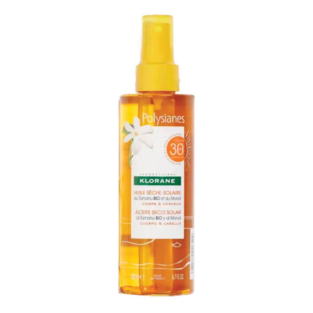 KLORANE OLIO SECCO SOLARE SPF 30 CORPO/CAPELLI 200 ML