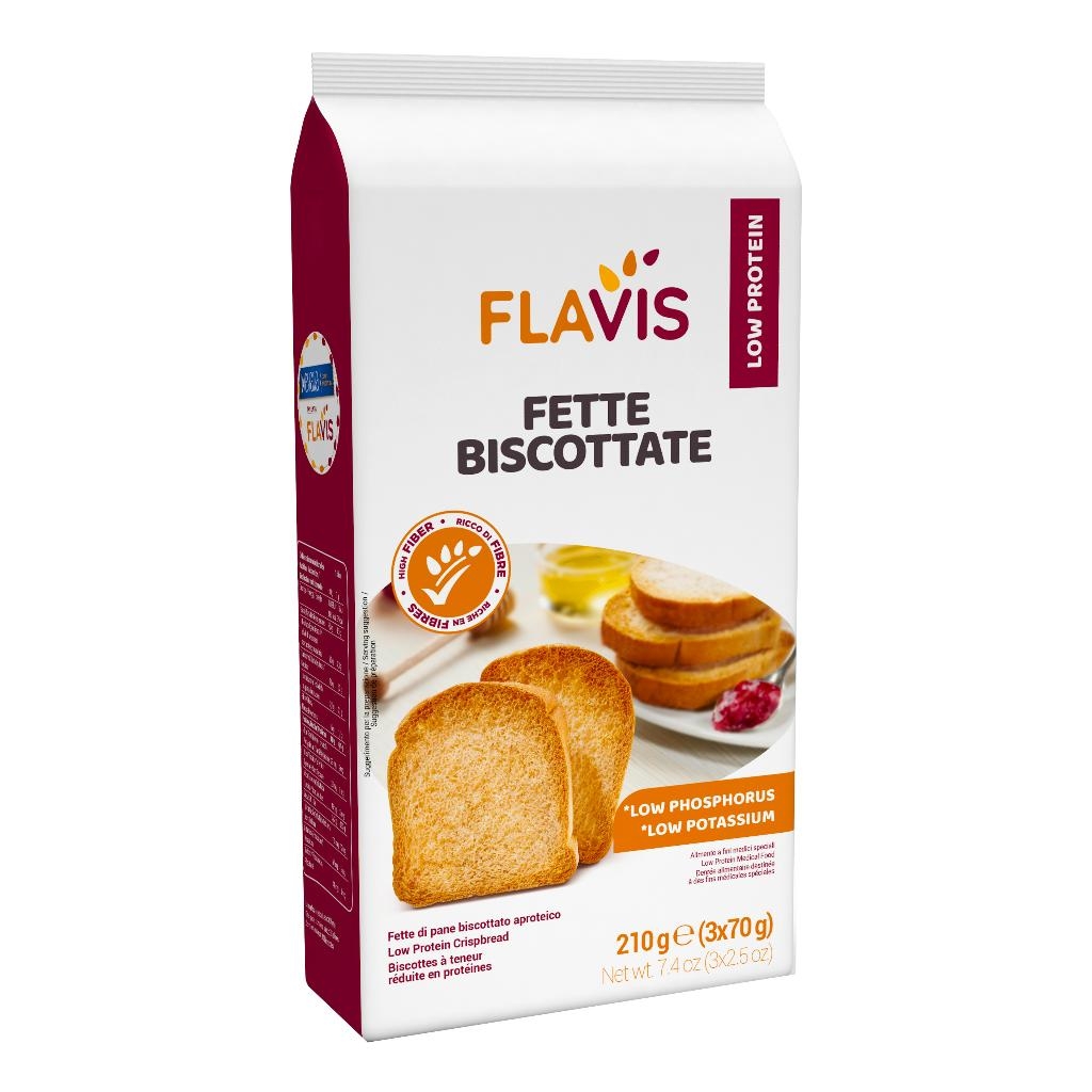 FLAVIS FETTE BISCOTTATE APROTEICHE 300 G