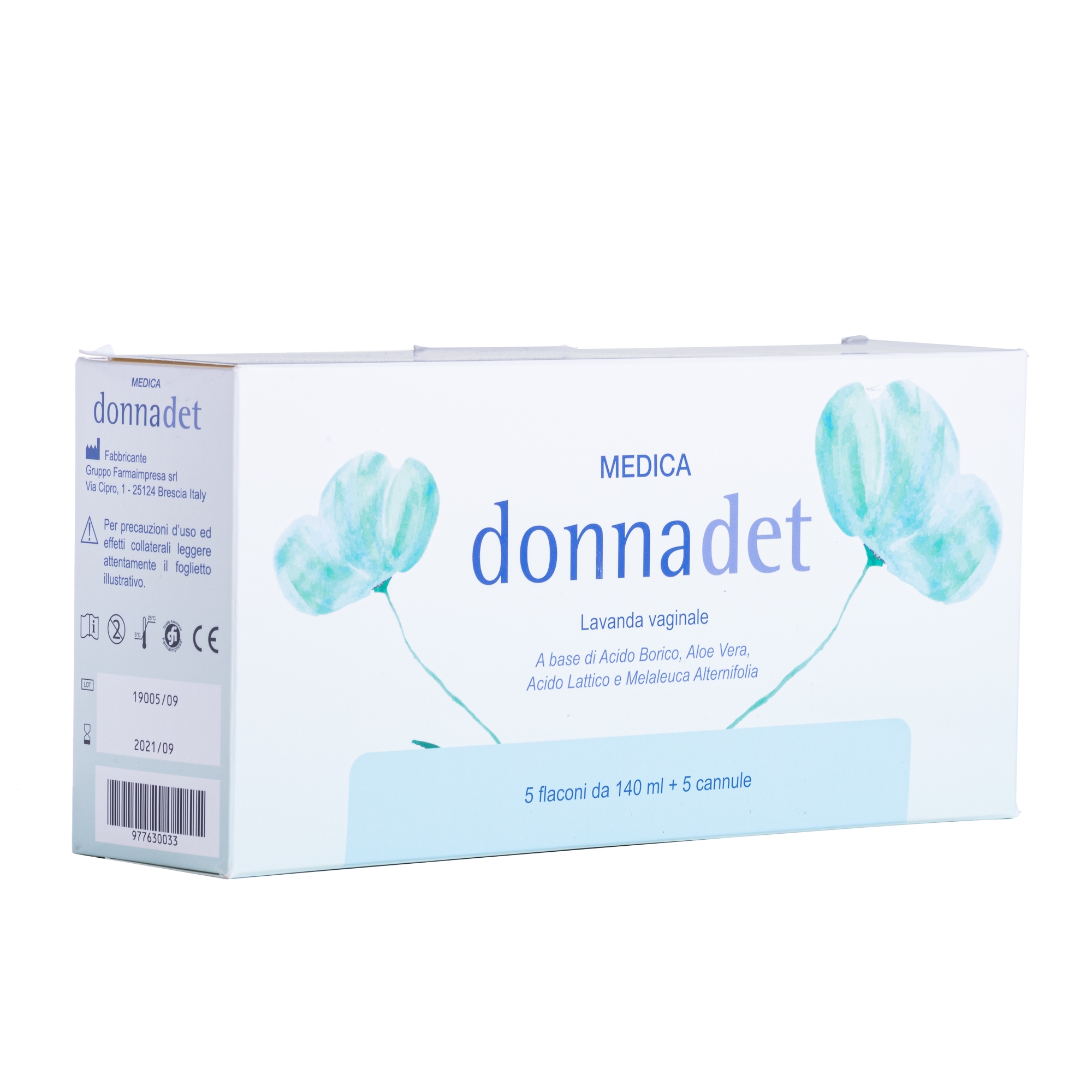 DONNADET LAVANDA VAGINALE 5 FLACONI 140 ML