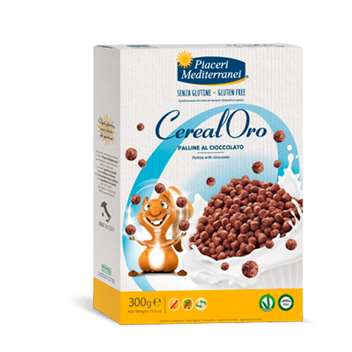 PIACERI MEDITERRANEI CEREALORO PALLINE CIOCCOLATO 300 G