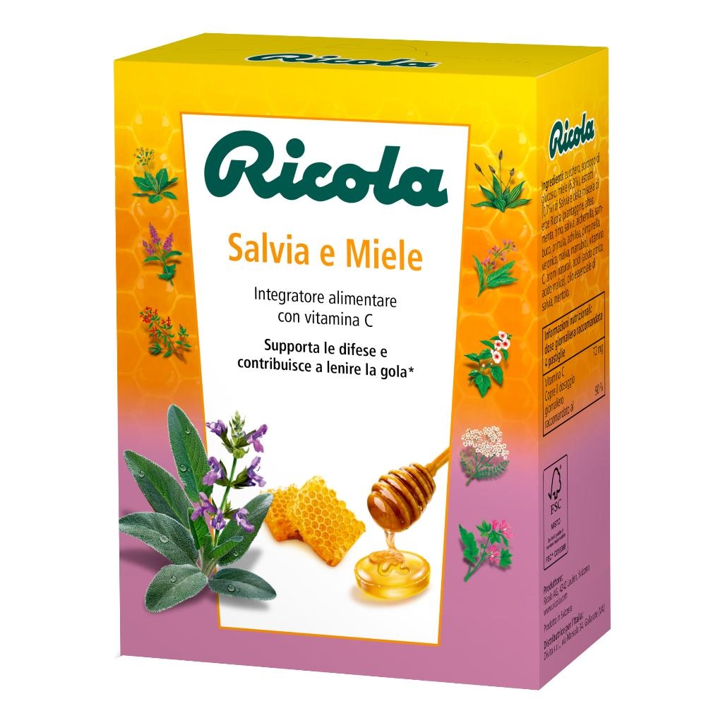 RICOLA SALVIA E MIELE 50 G