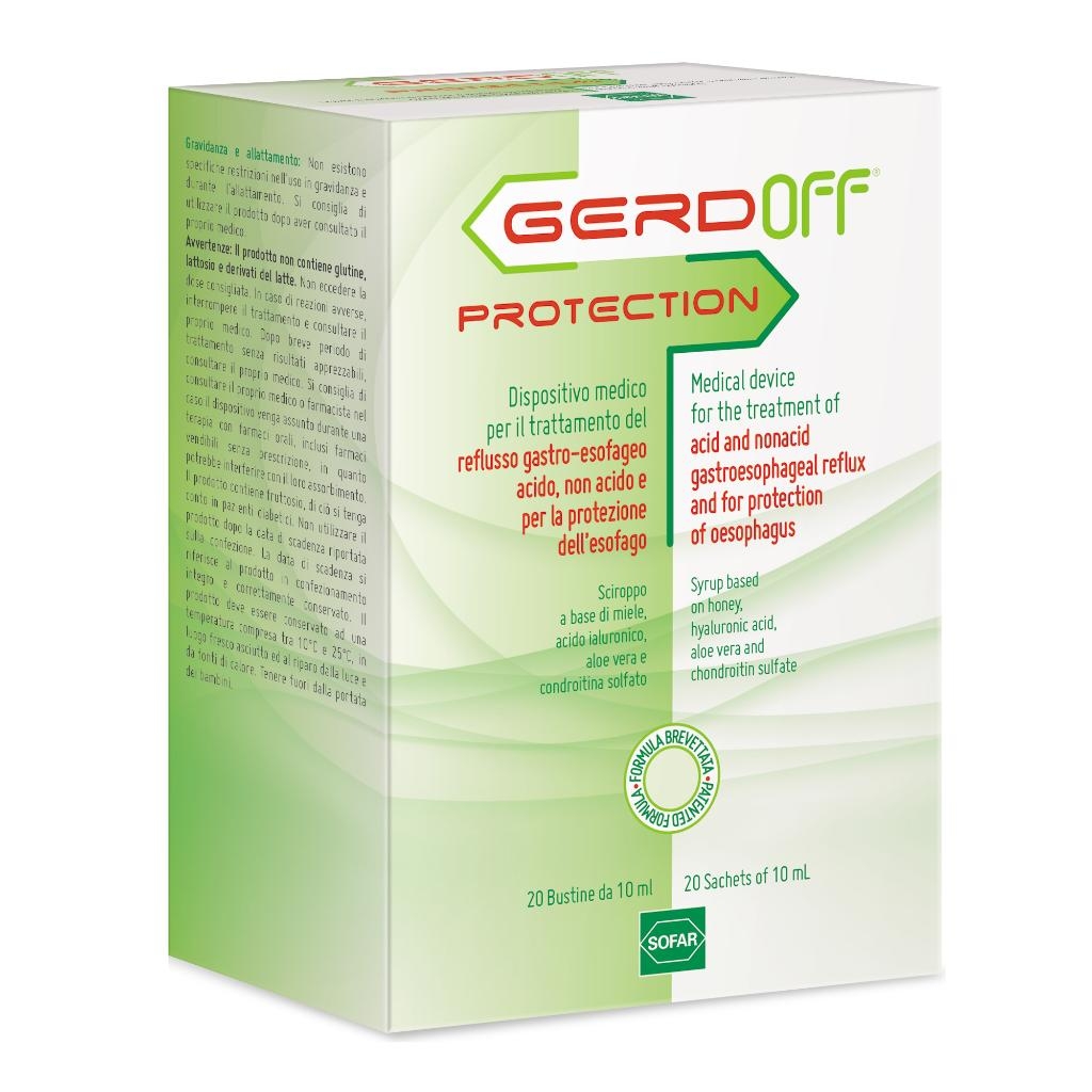 GERDOFF PROTECTION SCIROPPO 20 BUSTE 10 ML