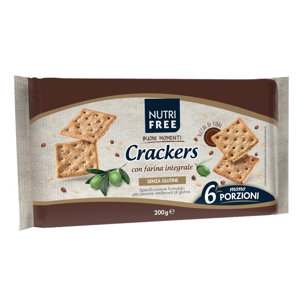 NUTRIFREE CRACKERS INTEGRALI 33,4 G X 6 PEZZI