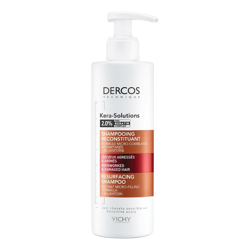 DERCOS TECHNIQUE KERASOL SHAMPOO RISTRUTTURANTE 250 ML