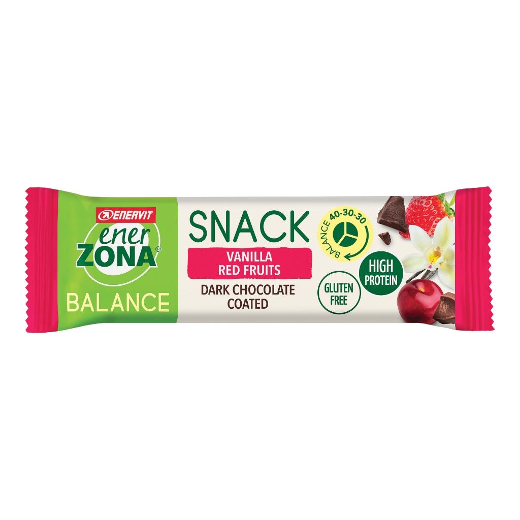 ENERZONA SNACK VANILLA RED FRUIT 33 G