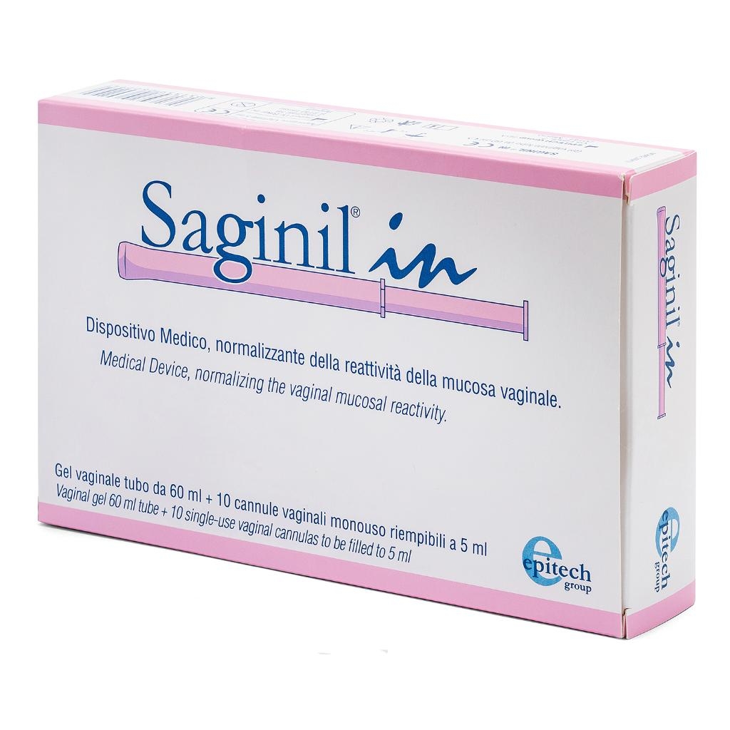 SAGINIL IN 10 CANNULE TUBO 60 ML