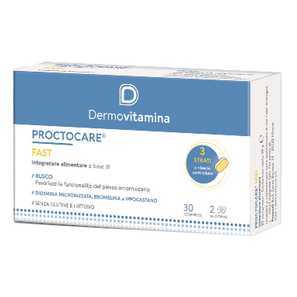 DERMOVITAMINA PROCTOCARE FAST 30 COMPRESSE