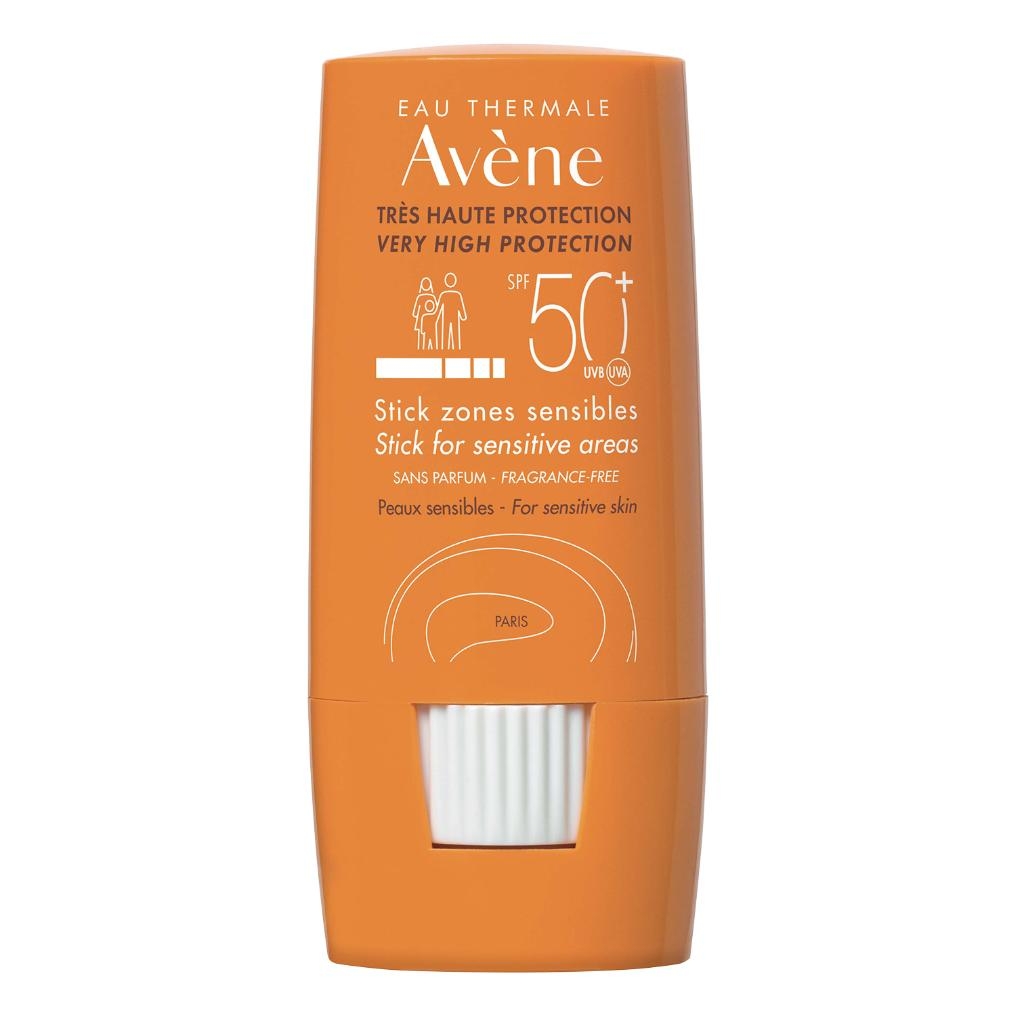 AVENE EAU THERMALE STICK LARGE ZONE SENSIBILI 50+ 8 G