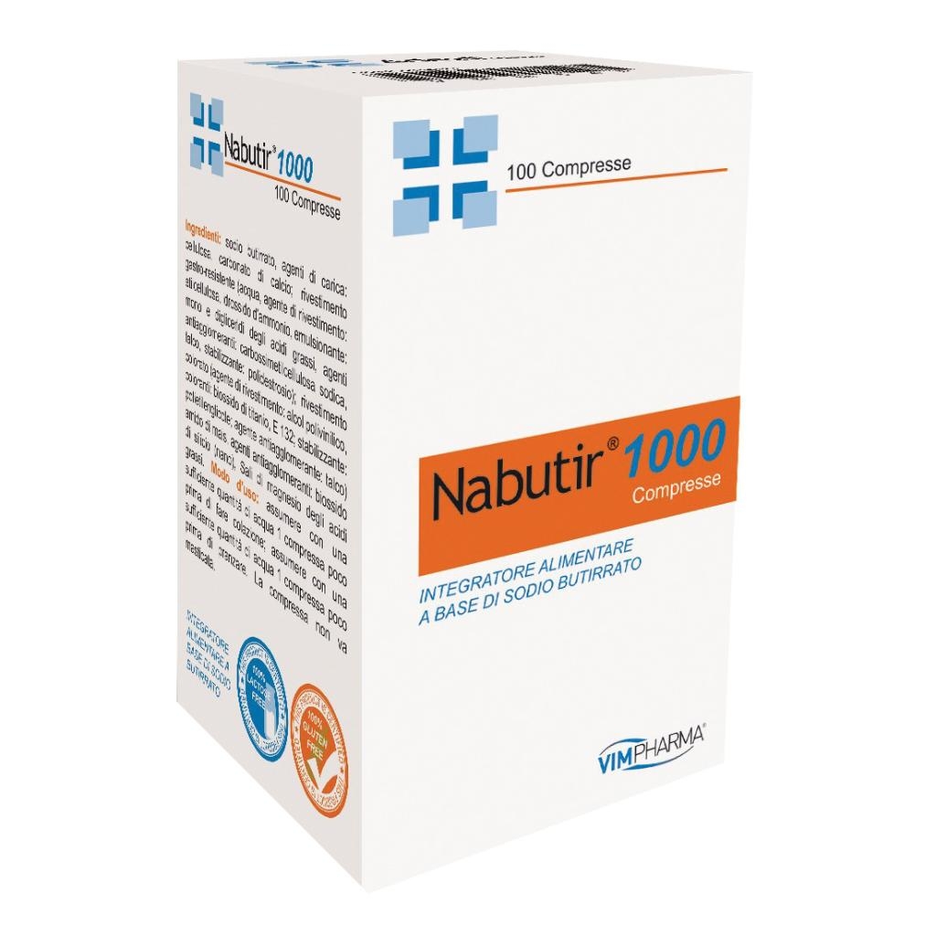 NABUTIR 1000 100 COMPRESSE